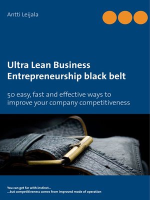 cover image of Ultra Lean Business